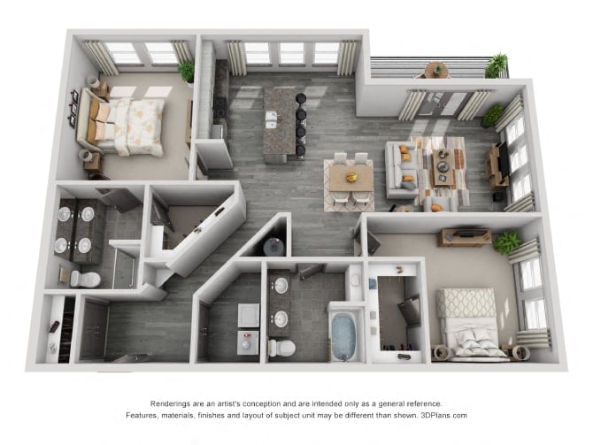 B2 floor plan
