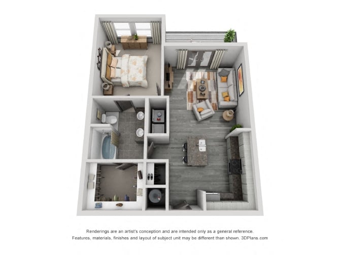 A2 floor plan