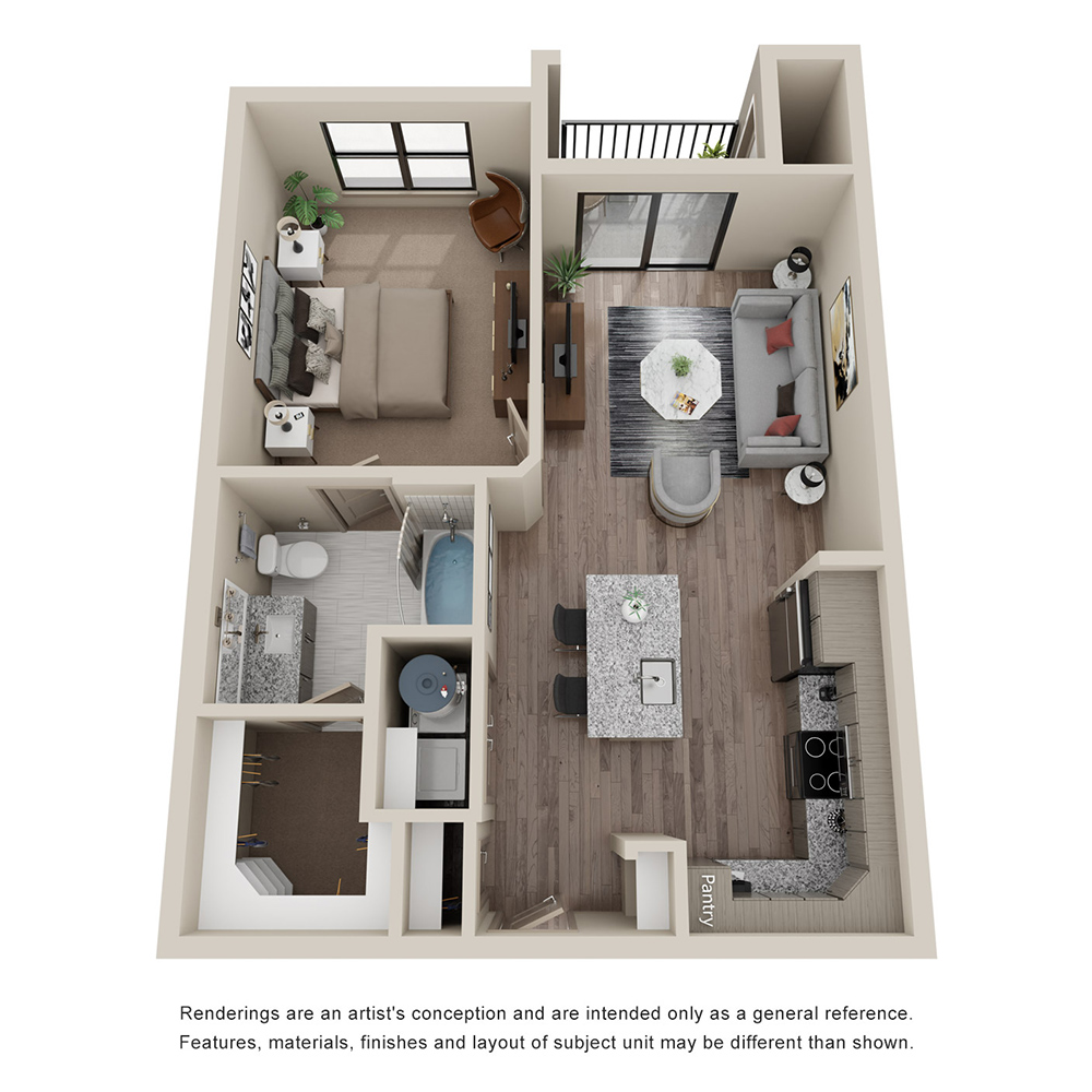 A floor plan