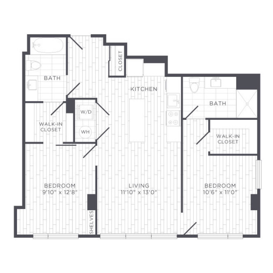 E1 floor plan