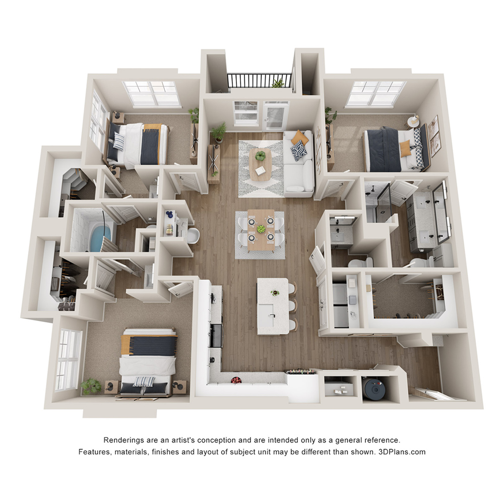 C1 floor plan