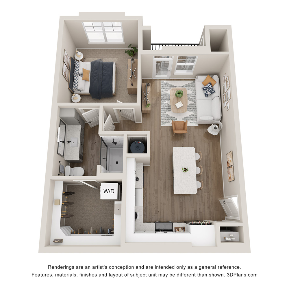 A2 floor plan