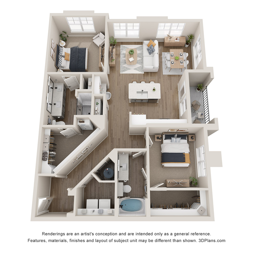 B2 floor plan