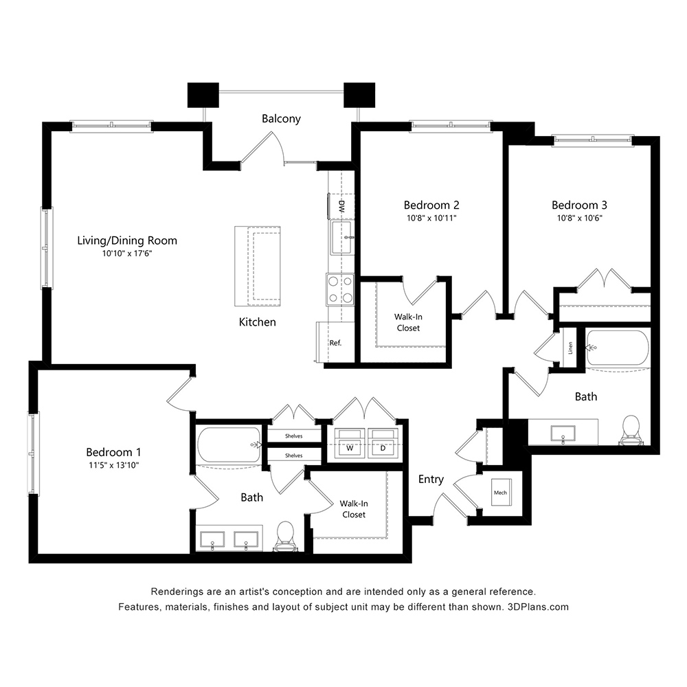 C1 floor plan