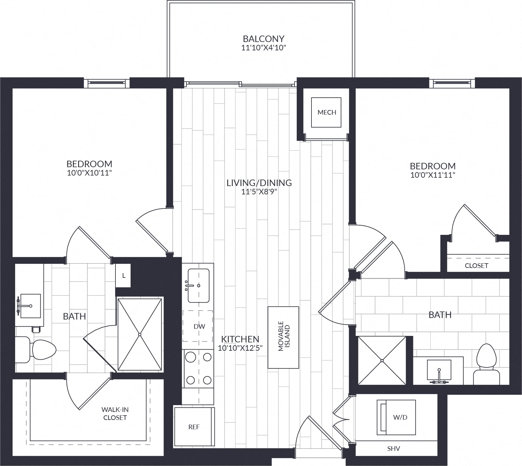 B2-0A-ANSI floor plan