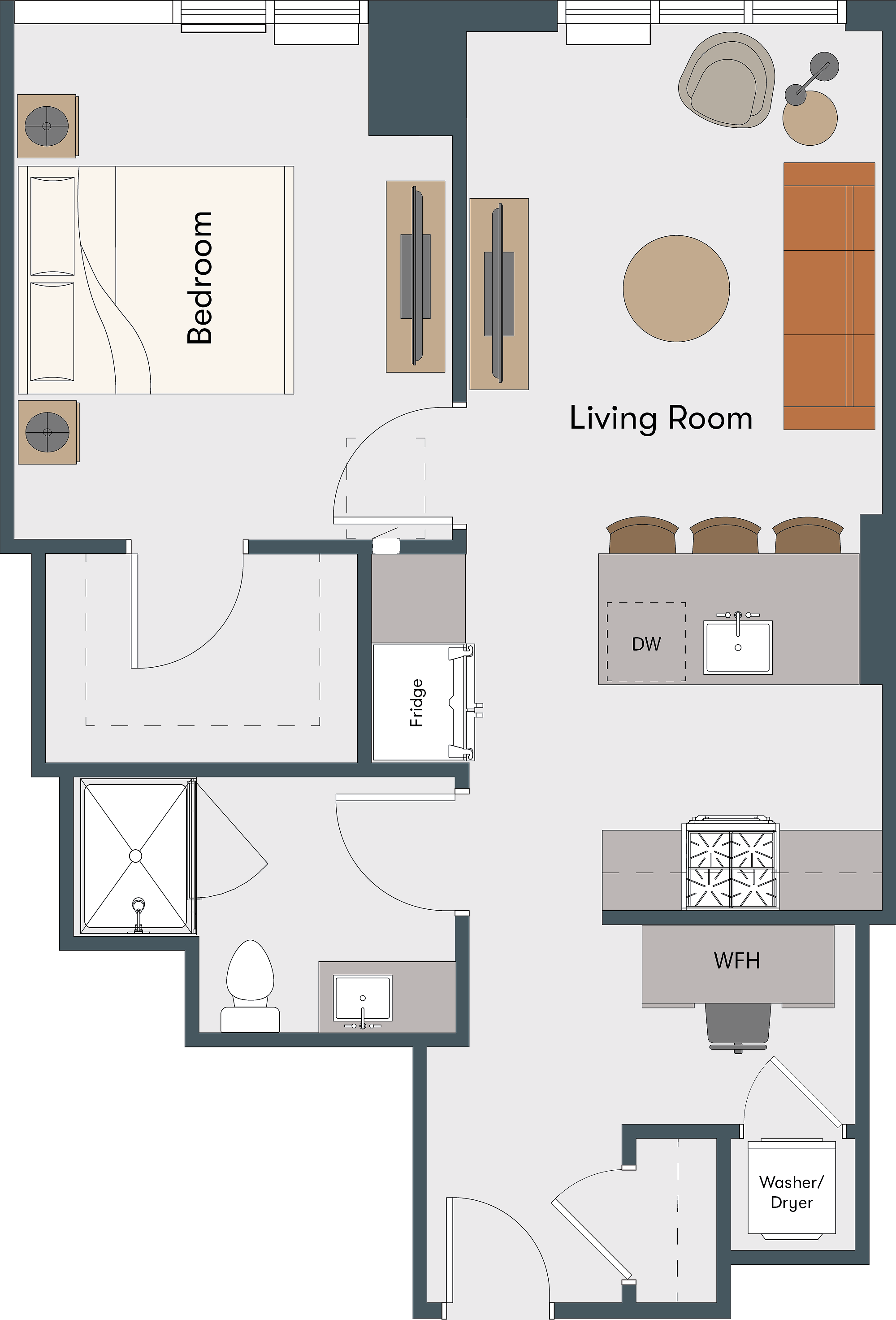 Unit 1006 floor plan