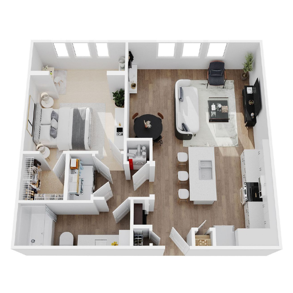 A6 floor plan