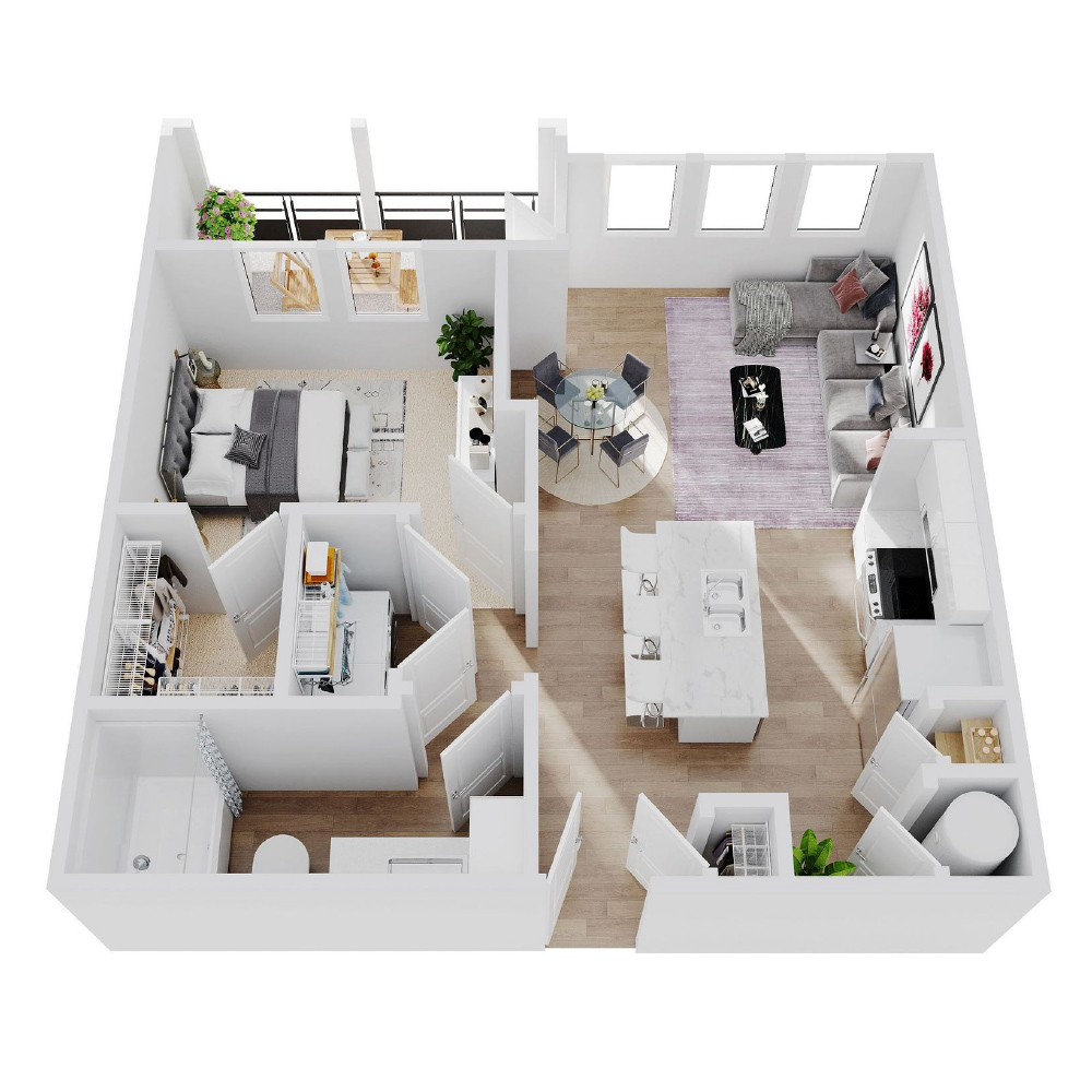 A2 floor plan