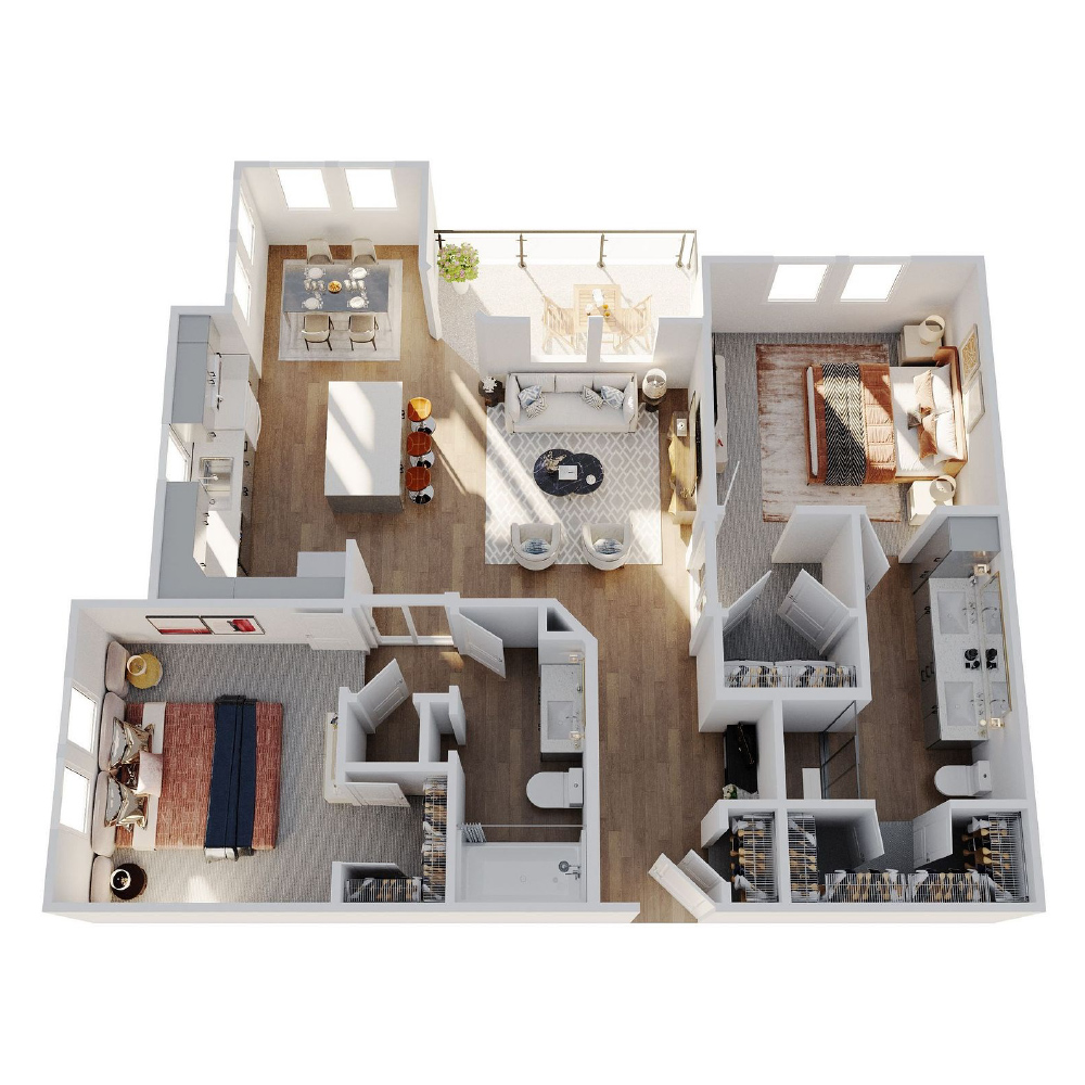 B2 floor plan