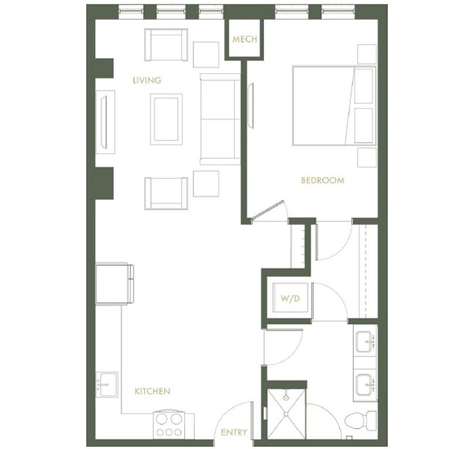 A9 floor plan