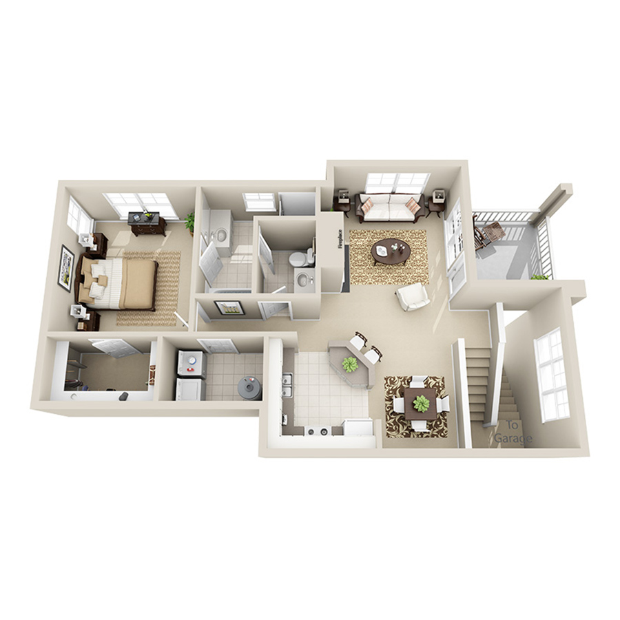 The Hunter floor plan