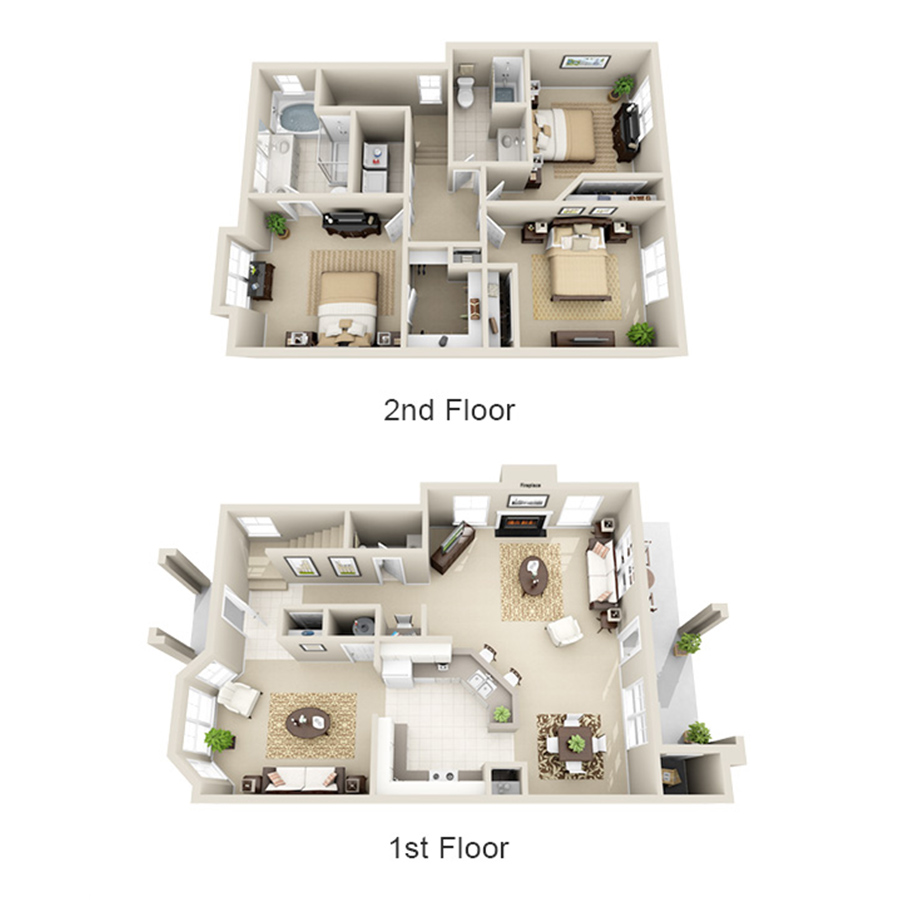 The Alexis floor plan