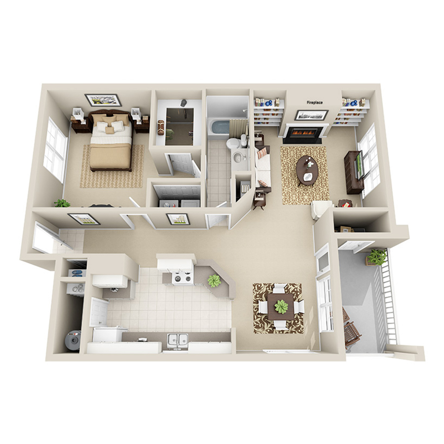 The Johnston I floor plan