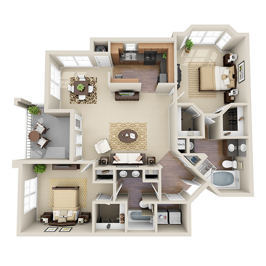 The Myers II floor plan