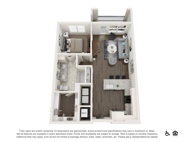A2 floor plan