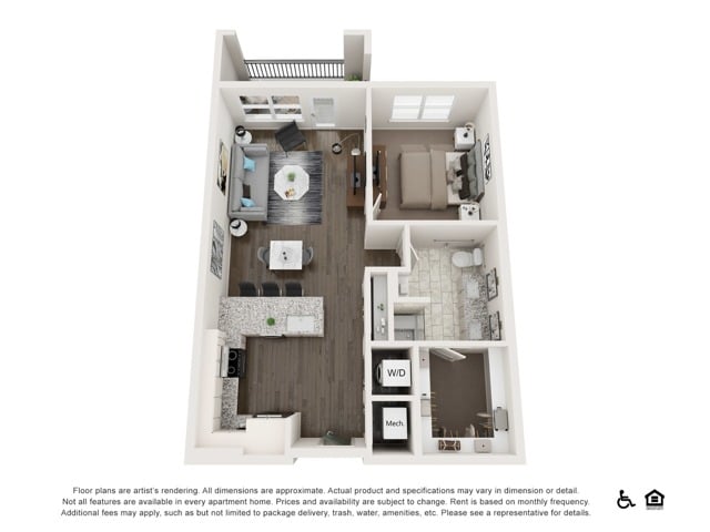 A2-HC floor plan
