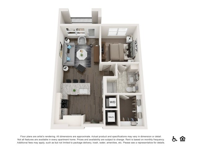 A1 floor plan