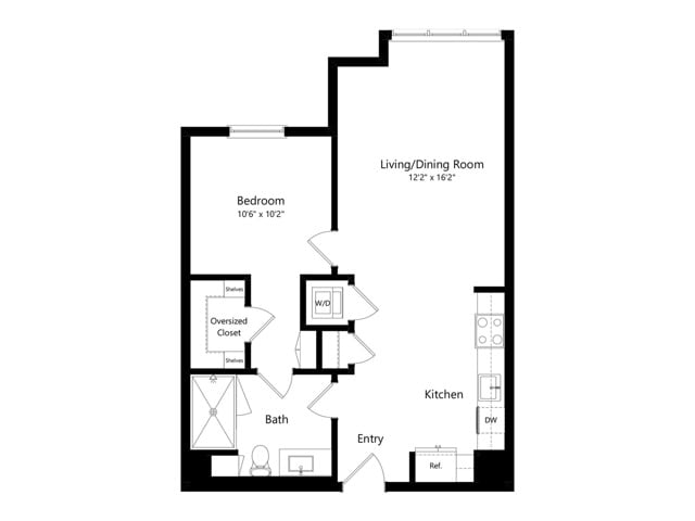 A6 floor plan