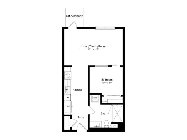 U1 floor plan