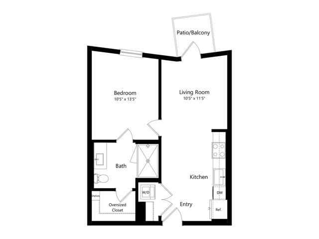 A21 floor plan