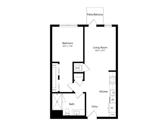 A11 floor plan