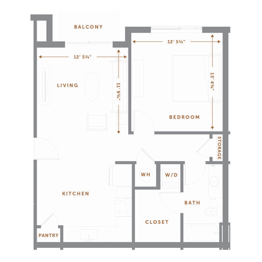 A1 floor plan