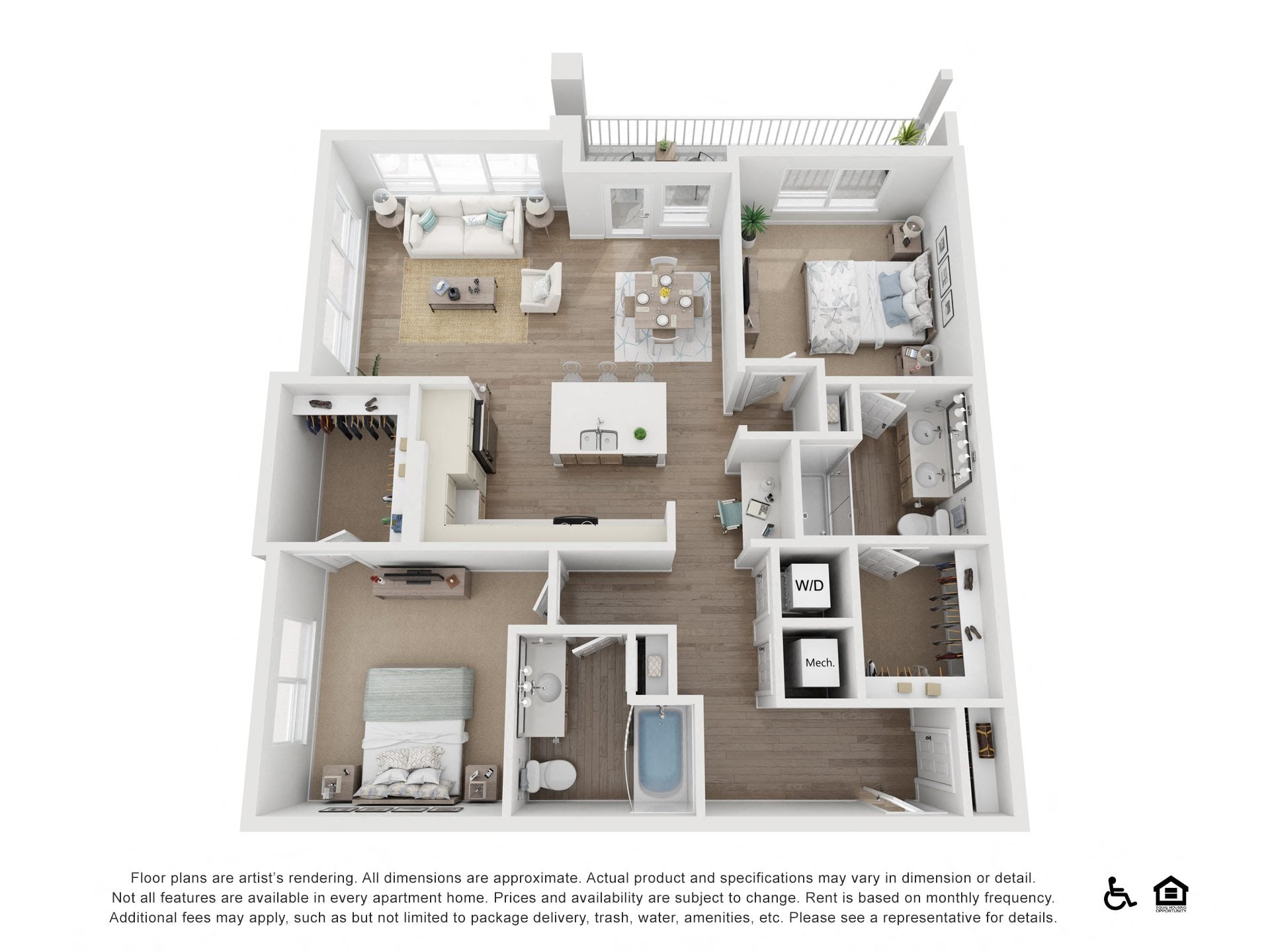 B-3 floor plan