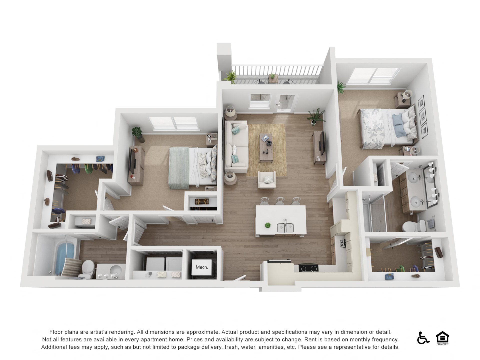 B-2 floor plan