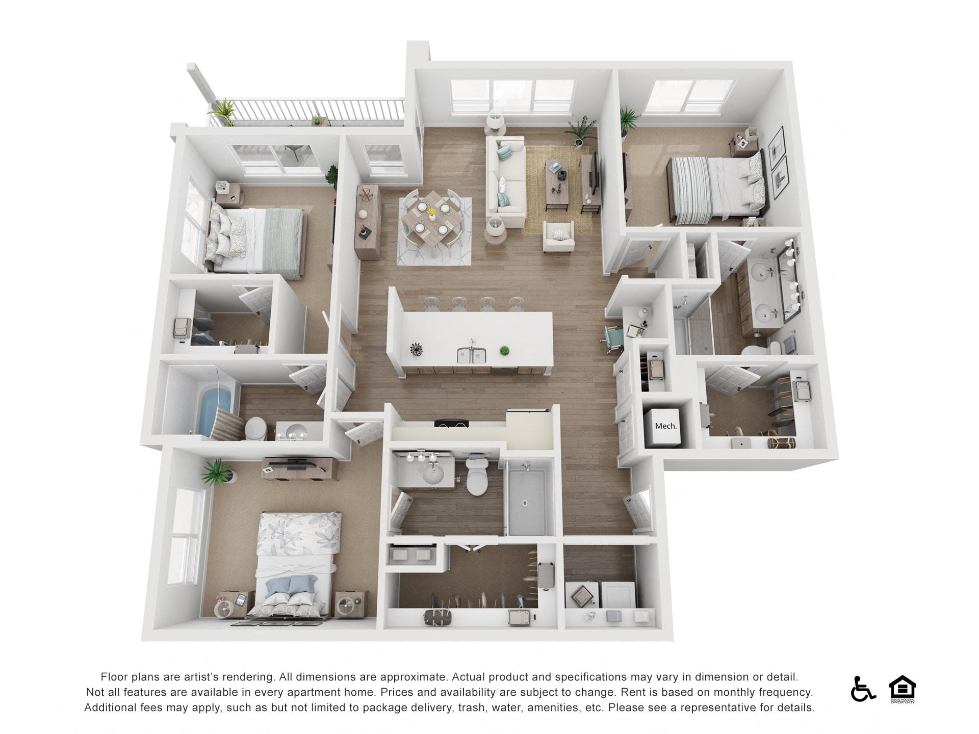 C-1 floor plan