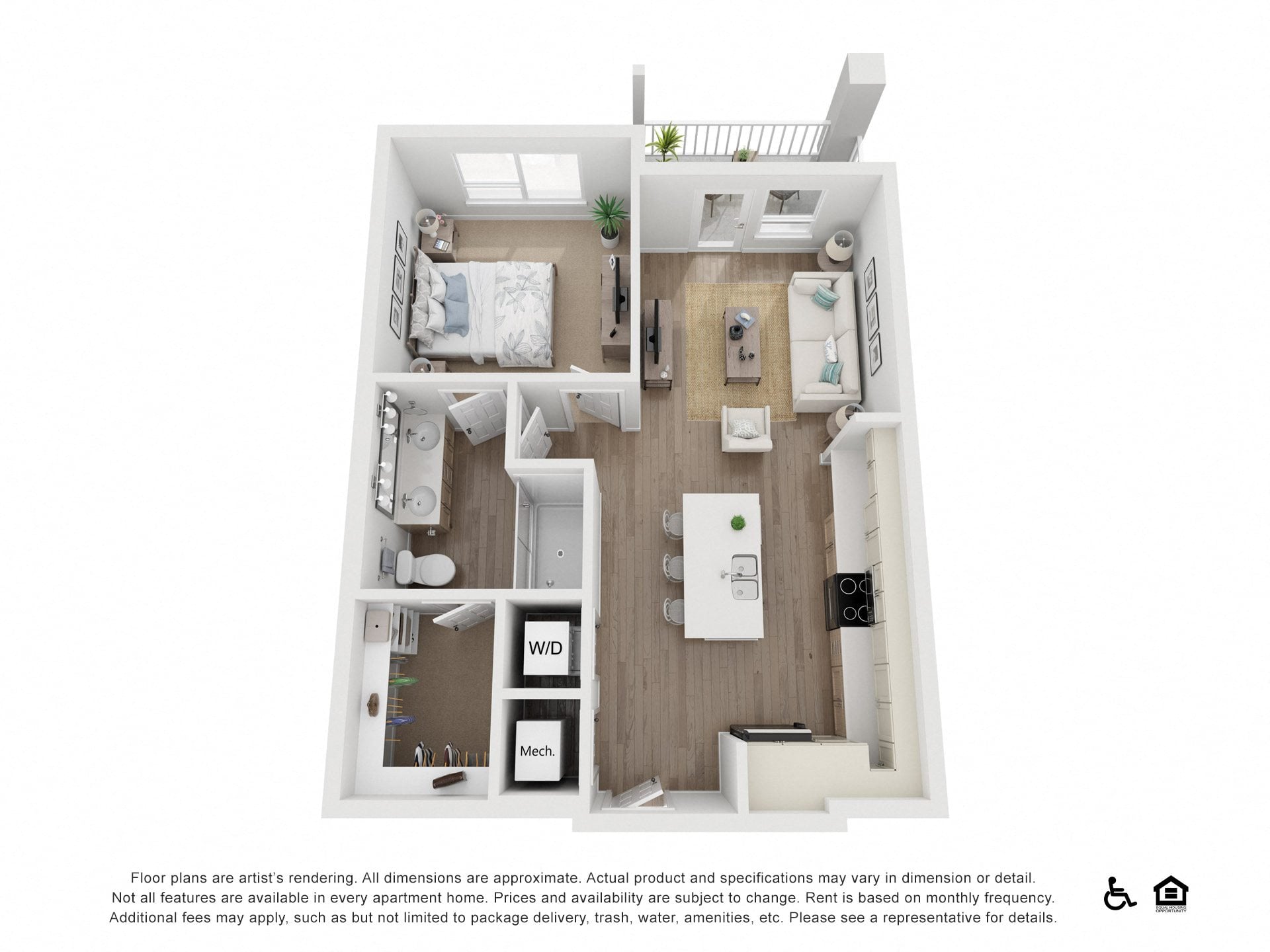 A-1 floor plan