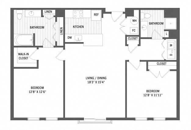 B2 - Classic floor plan