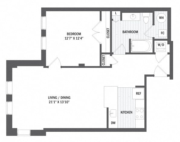 A8 - Classic floor plan