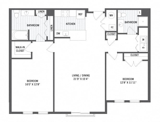 B12 - Classic floor plan