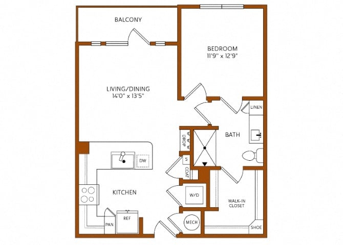 A4 floor plan