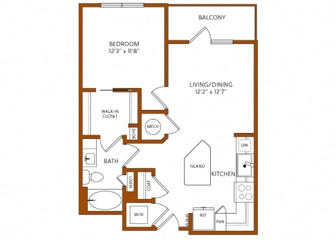 A9 floor plan