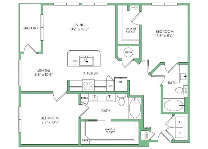 B5 floor plan