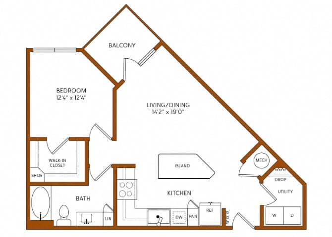 A2 floor plan