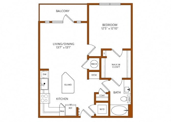 A1 floor plan