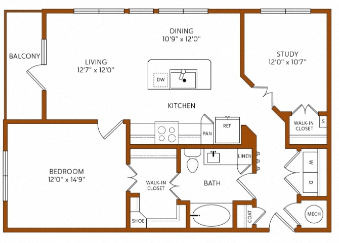A5 floor plan