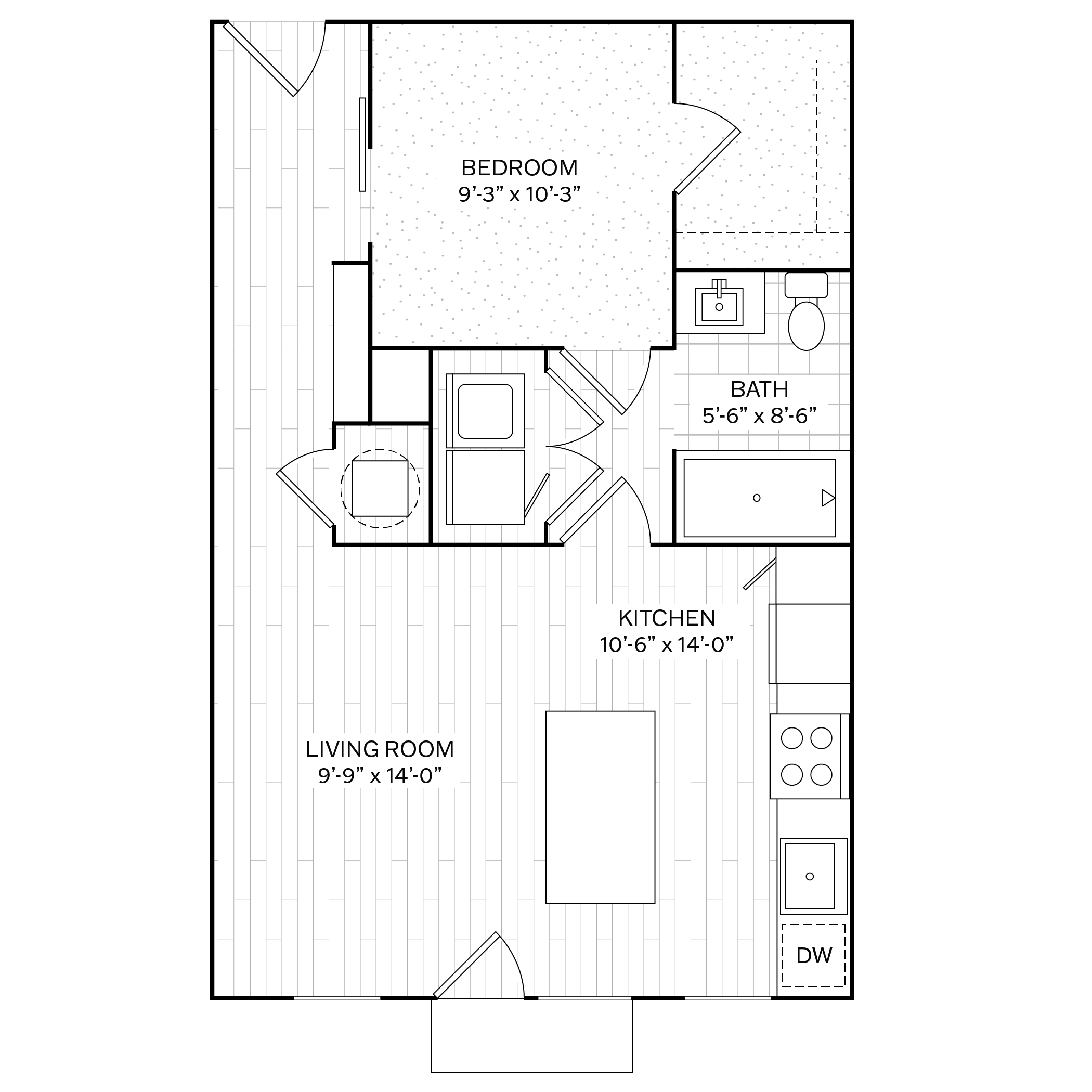 A1 floor plan