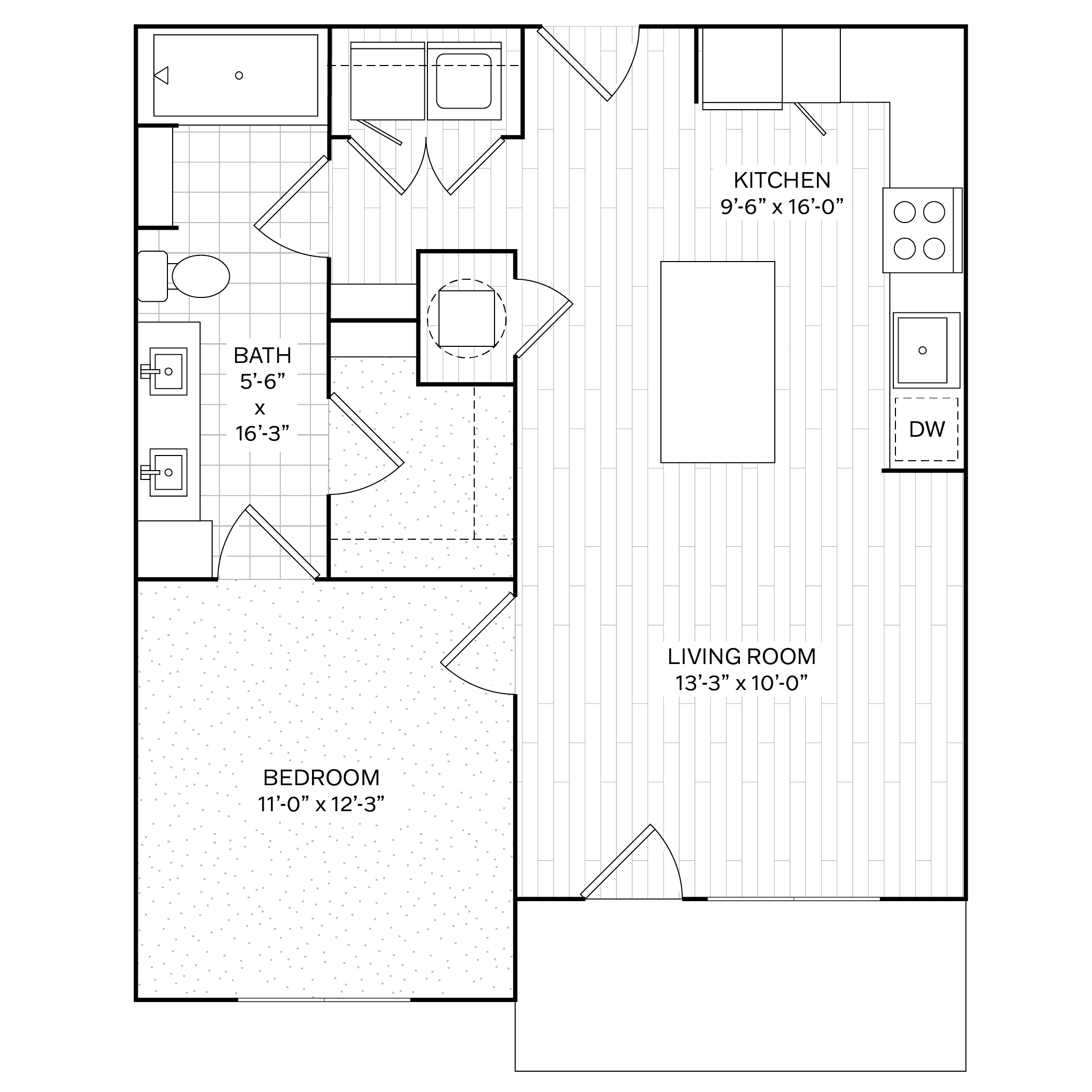 A2 floor plan