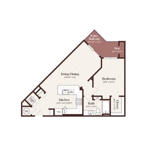A3 floor plan