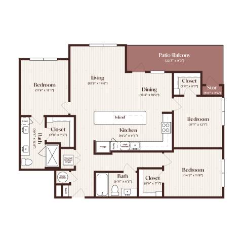 C1 floor plan