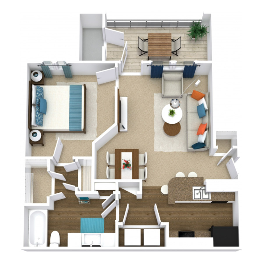 Salado (A1) floor plan