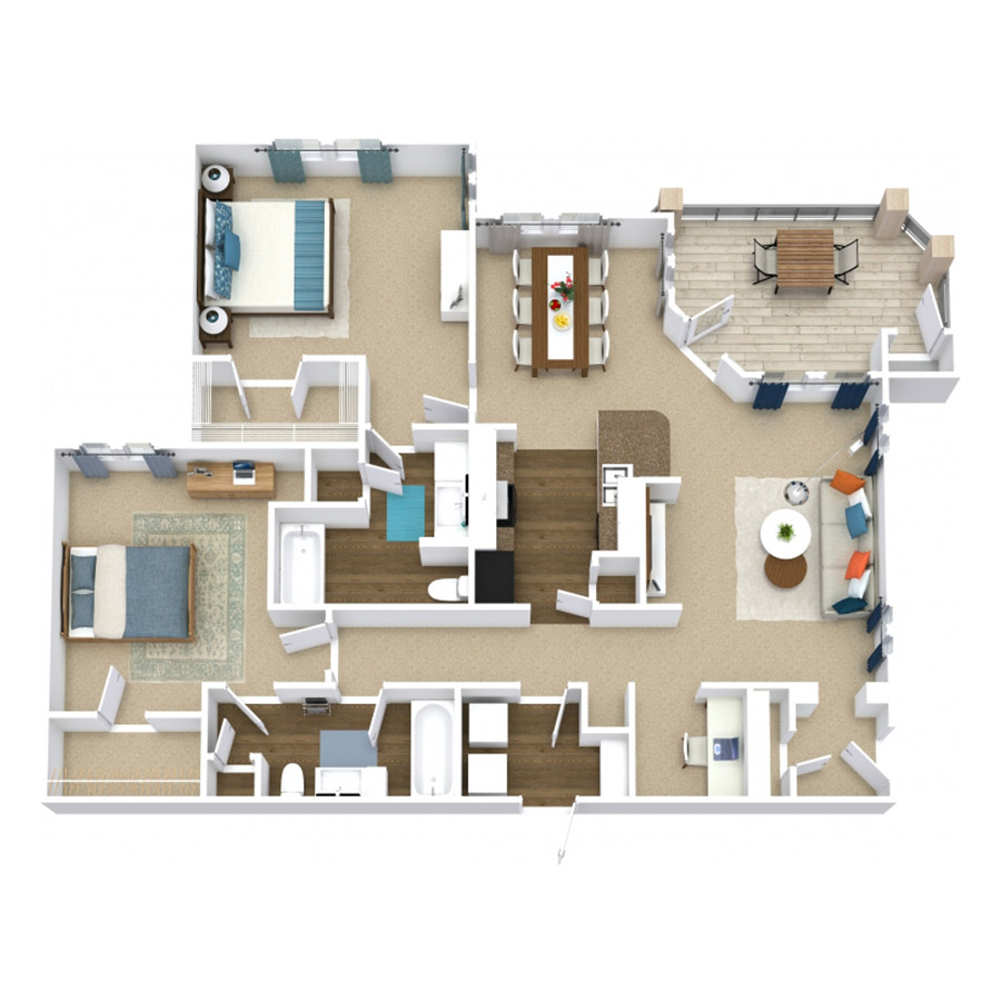 Blanco (B3) floor plan