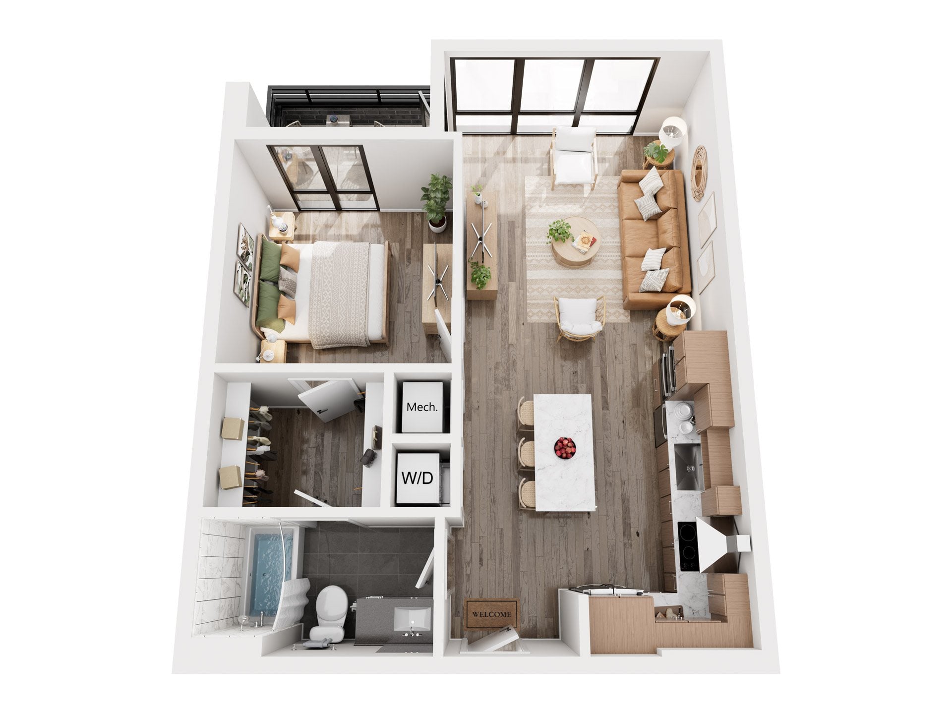 A2 floor plan