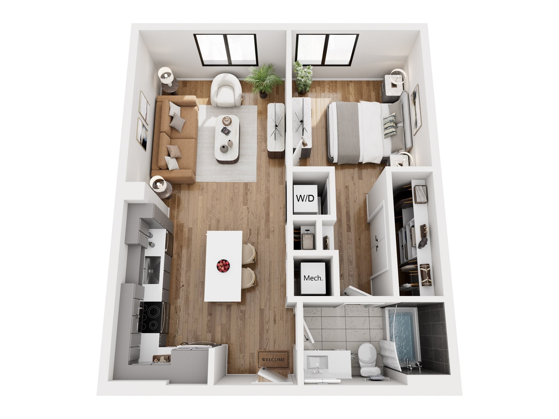 A1 floor plan