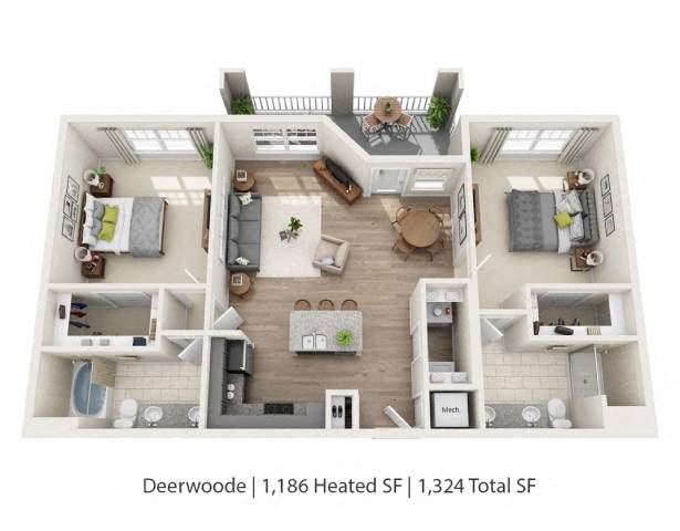 Castlewood (Dual Master) floor plan