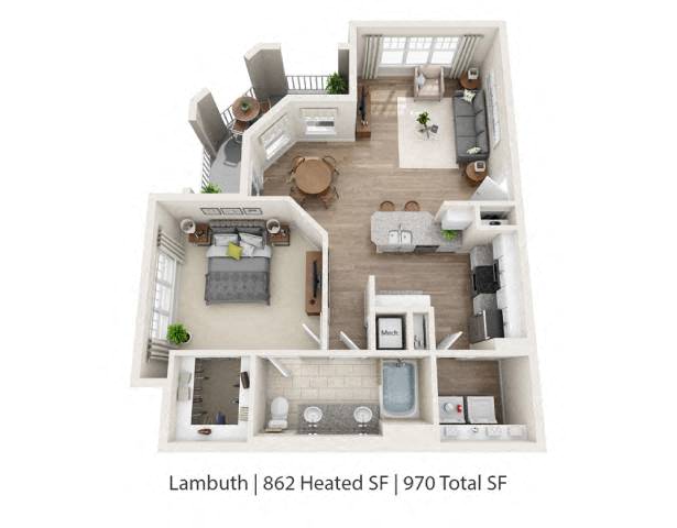 Lambuth floor plan