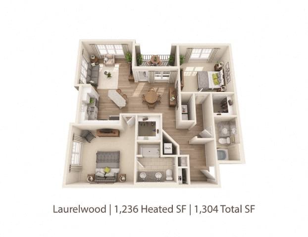 Laurelwood floor plan